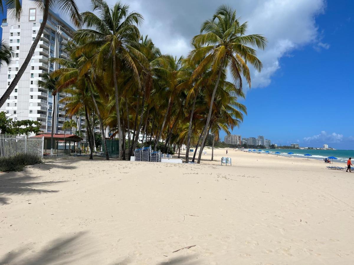 Hobie Oceanfront Apartment At Isla Verde San Juan Exterior foto